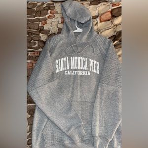 Santa Monica California Cotton Hoodie